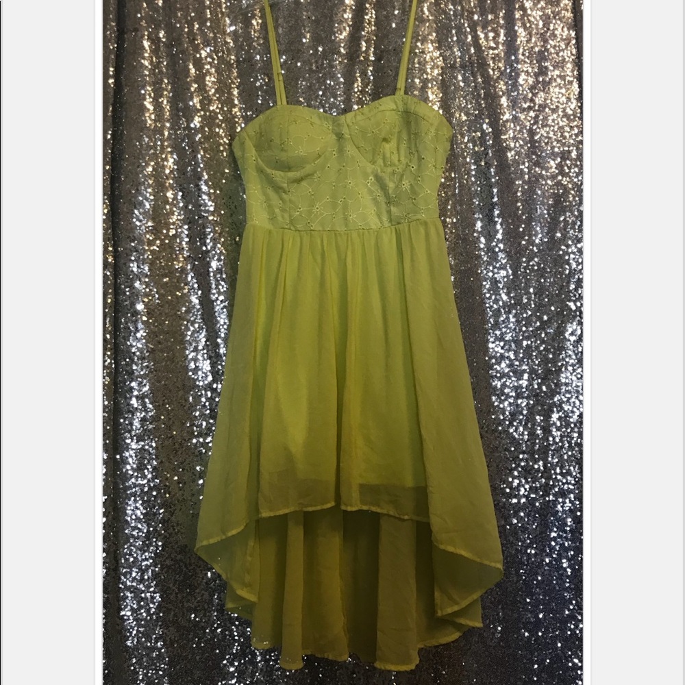 FOREVER 21 Bright Yellow Dress Medium